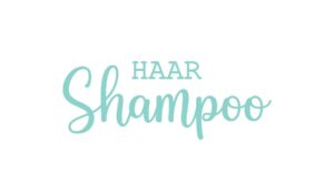 Aufkleber "Haar Shampoo"